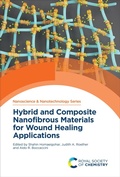 Cover: Hybrid and Composite Nanofibrous Materials for Wound Healing Applications - Royal Society of Chemistry