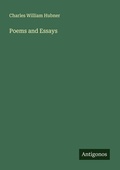 Cover: Poems and Essays - Antigonos Verlag