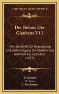 Cover: Der Beweis Des Glaubens V13 - Kessinger Publishing
