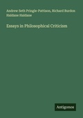 Cover: Essays in Philosophical Criticism - Antigonos Verlag