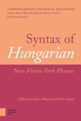 Cover: Syntax of Hungarian - Amsterdam University Press
