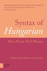 Enlarge image Cover: Syntax of Hungarian - Amsterdam University Press