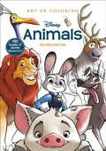 Cover: Art of Coloring: Disney Animals - Disney Editions