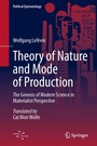 Cover: Theory of Nature and Mode of Production - Springer