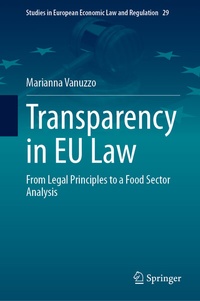 Abbildung von: Transparency in EU Law - Springer