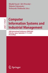 Enlarge image Cover: Computer Information Systems and Industrial Management - Springer
