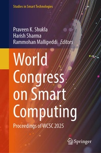 Enlarge image Cover: World Congress on Smart Computing - Springer