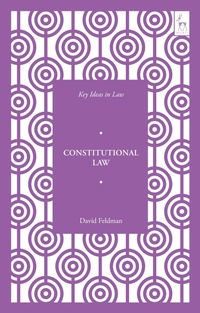 Enlarge image Cover: Key Ideas in Constitutional Law - Hart Publishing