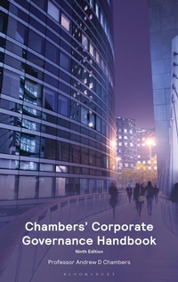Abbildung von: Chambers' Corporate Governance Handbook - Bloomsbury Professional