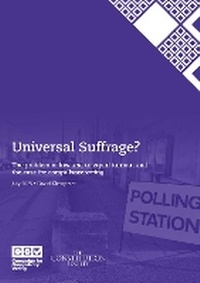 Enlarge image Cover: Universal Suffrage? - The Constitution Society