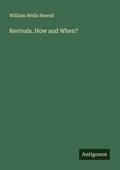Cover: Revivals. How and When? - Antigonos Verlag