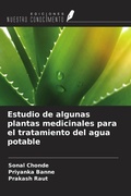 Cover: Estudio de algunas plantas medicinales para el tratamiento del agua potable - Ediciones Nuestro Conocimiento