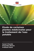 Cover: Etude de certaines plantes medicinales pour le traitement de l'eau potable - Editions Notre Savoir