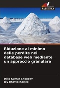 Cover: Riduzione al minimo delle perdite nei database web mediante un approccio granulare - Edizioni Sapienza