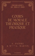 Cover: Cours de Morale Theorique et Pratique - FV Editions