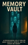 Cover: Memory Vault: A Psychological Sci-Fi Thriller About Identity, Secrets, and the Ghosts We Inherit - Abdul Rafay