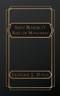 Cover: Saint Benedict's Rule for Monasteries - NATAL PUBLISHING, LLC