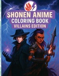 Cover: Shonen Anime Coloring Book - Kuumba Publishing