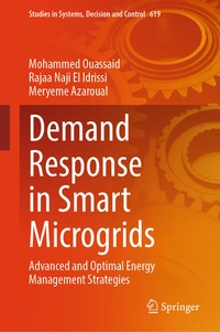 Enlarge image Cover: Demand Response in Smart Microgrids - Springer