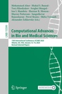 Cover: Computational Advances in Bio and Medical Sciences - Springer