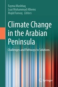 Cover: Climate Change in the Arabian Peninsula - Springer