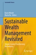 Cover: Sustainable Wealth Management Revisited - Springer