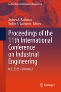 Cover: Proceedings of the 11th International Conference on Industrial Engineering - Springer