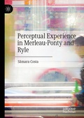 Bild: Perceptual Experience in Merleau-Ponty and Ryle - Palgrave Macmillan