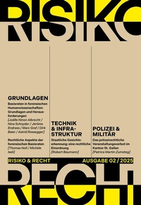 Abbildung von: Risiko & Recht 02/2025 - tredition GmbH