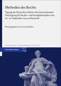 Abbildung von: Methoden des Rechts - Franz Steiner Verlag