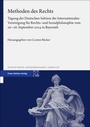 Cover: Methoden des Rechts - Franz Steiner Verlag