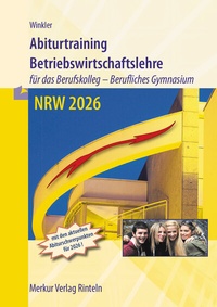 Abbildung von: Abiturtraining Betriebswirtschaftslehre - Merkur Rinteln