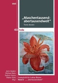 Cover: "Maschentausendabertausendweit" Texte deuten - WVT Wissenschaftlicher Verlag Trier