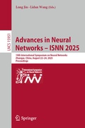 Cover: Advances in Neural Networks - ISNN 2025 - Springer