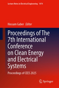 Abbildung von: Proceedings of The 7th International Conference on Clean Energy and Electrical Systems - Springer