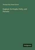 Cover: England. Its People, Polity, and Pursuits - Antigonos Verlag