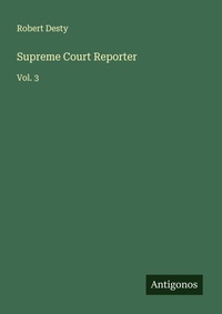 Enlarge image Cover: Supreme Court Reporter - Antigonos Verlag