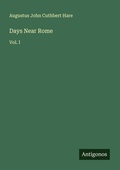 Cover: Days Near Rome - Antigonos Verlag