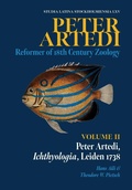Cover: Peter Artedi - Stockholm University Press