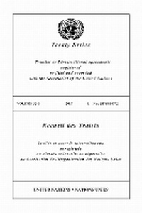 Abbildung von: Treaty Series 3210 - United Nations