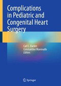Cover: Complications in Pediatric and Congenital Heart Surgery - Springer