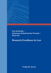Abbildung von: Research Excellence in Law - Kovac, Dr. Verlag