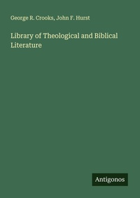 Enlarge image Cover: Library of Theological and Biblical Literature - Antigonos Verlag