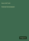 Cover: Central Government - Antigonos Verlag