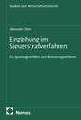 Cover: Einziehung im Steuerstrafverfahren - Nomos