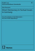 Cover: Direct Democracy in Factual Issues in Germany - Nomos