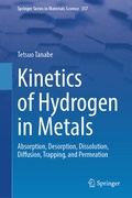 Cover: Kinetics of Hydrogen in Metals - Springer