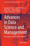 Cover: Advances in Data Science and Management - Springer