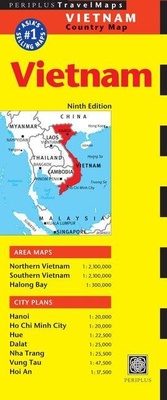 Abbildung von: Vietnam Travel Map Ninth Edition - Periplus Editions