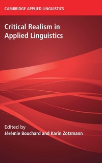 Enlarge image Cover: Critical Realism in Applied Linguistics - Cambridge University Press